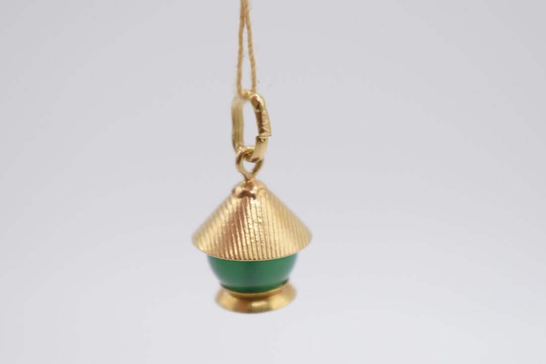 Mid 20th Century Green Lantern Charm - 6