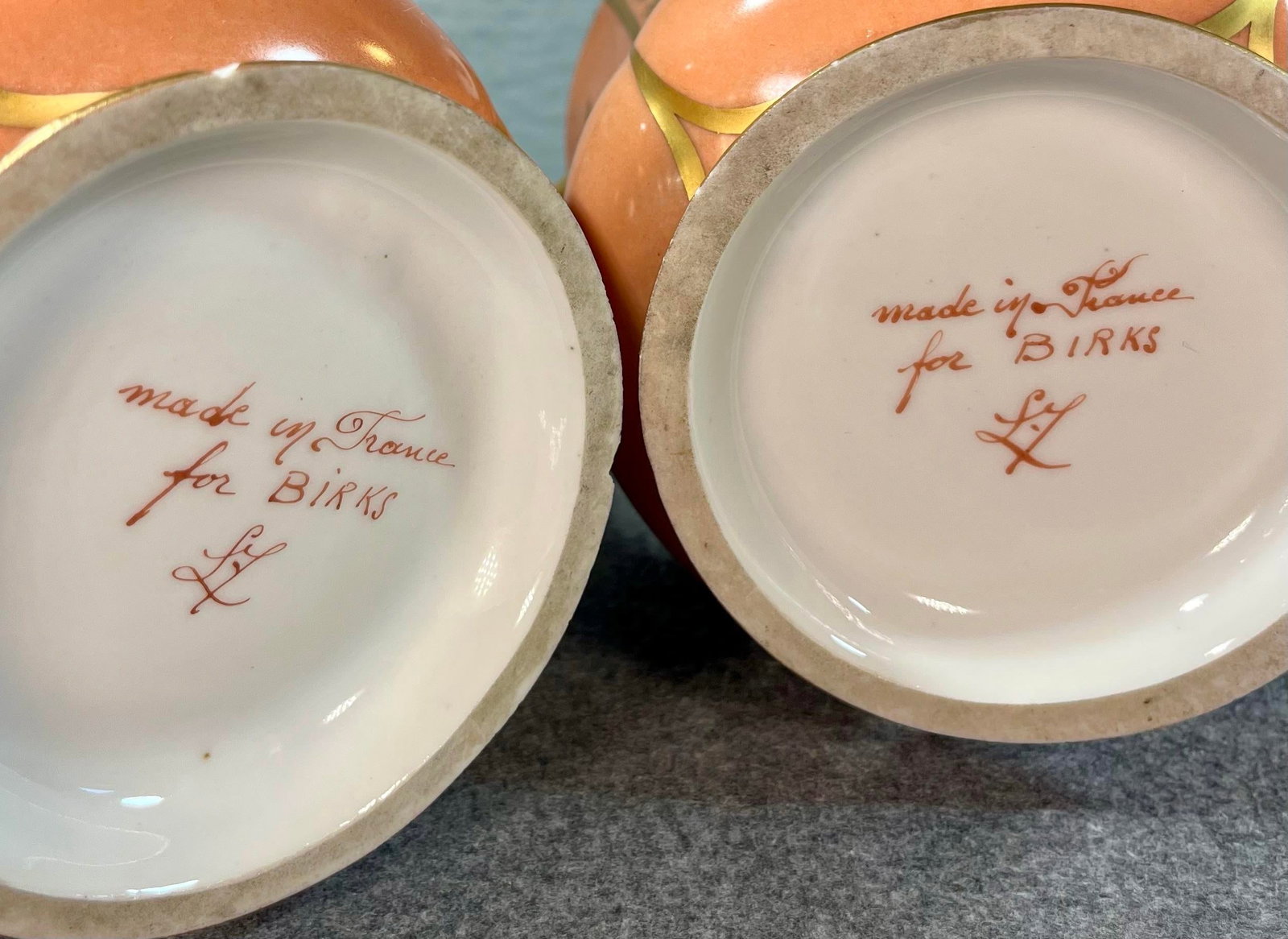 Pair of Antique Sevres Floral Porcelain Cachepots - 12