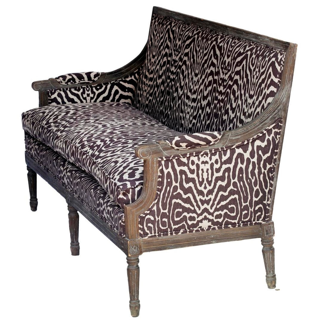 Vintage Restoration Hardware Sette, Newly Reupholstered - 2