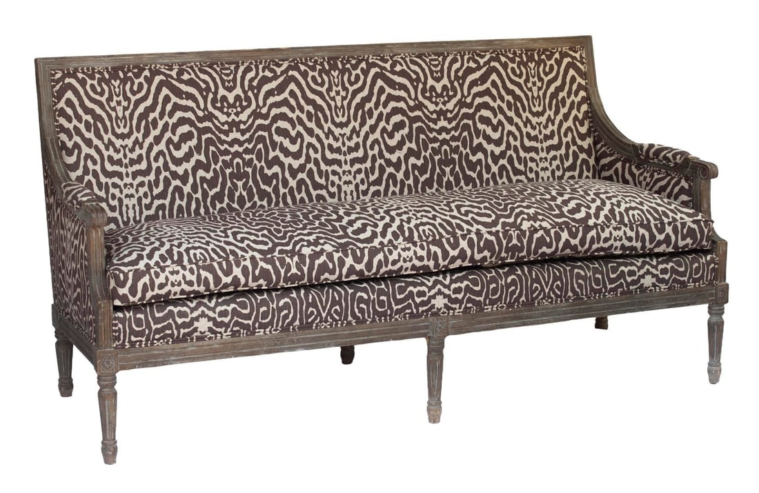 Vintage Restoration Hardware Sette, Newly Reupholstered - 3