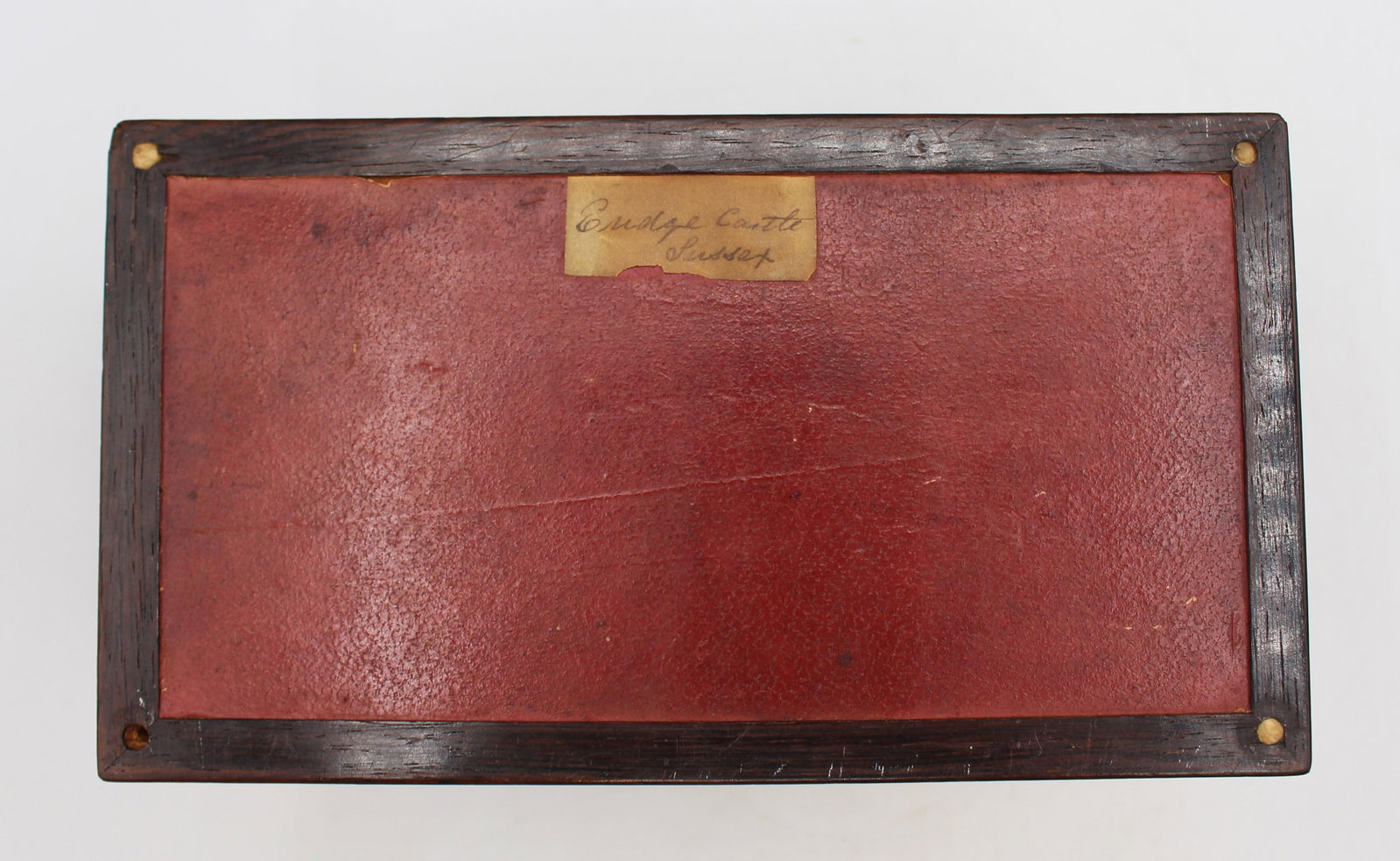 Circa 1850-60 English Tunbridge Ware Tea Caddy Box - 10