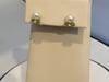 Akoya Pearl Stud Earring with Tiny Diamond & Emerald in 18 Karat Yellow Gold - 16