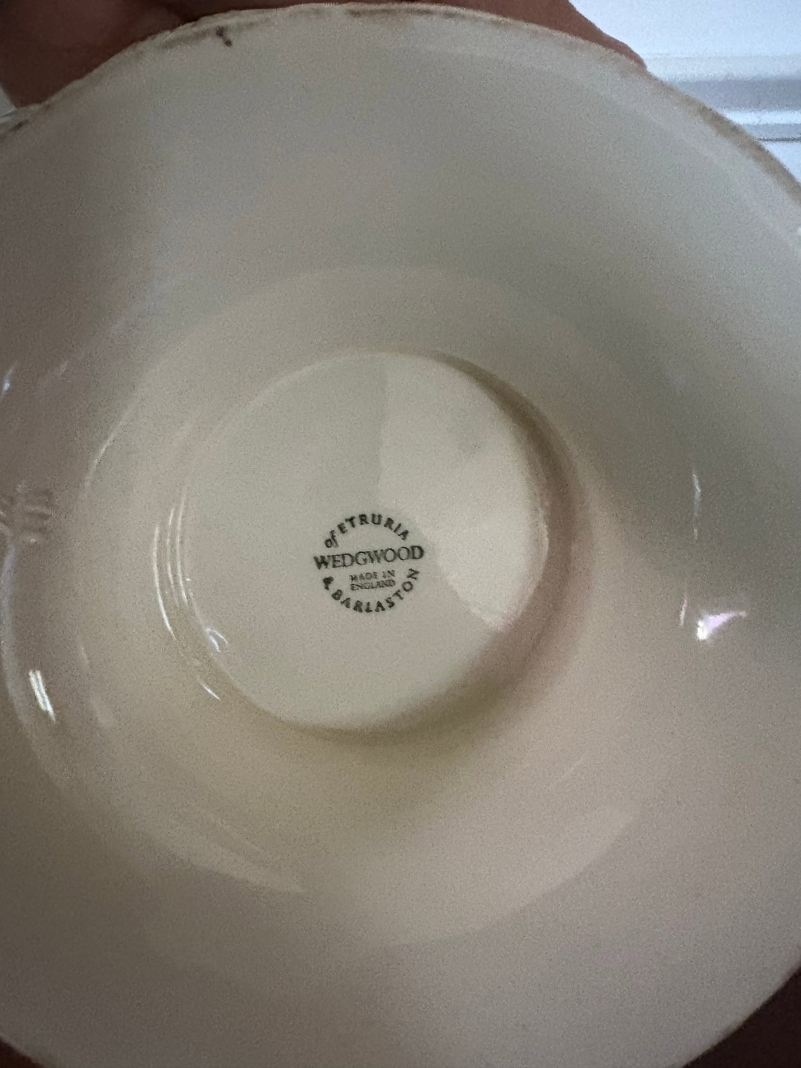 Footed Orange Bowl & Lid Edme by Wedgwood, 20th Century - 3