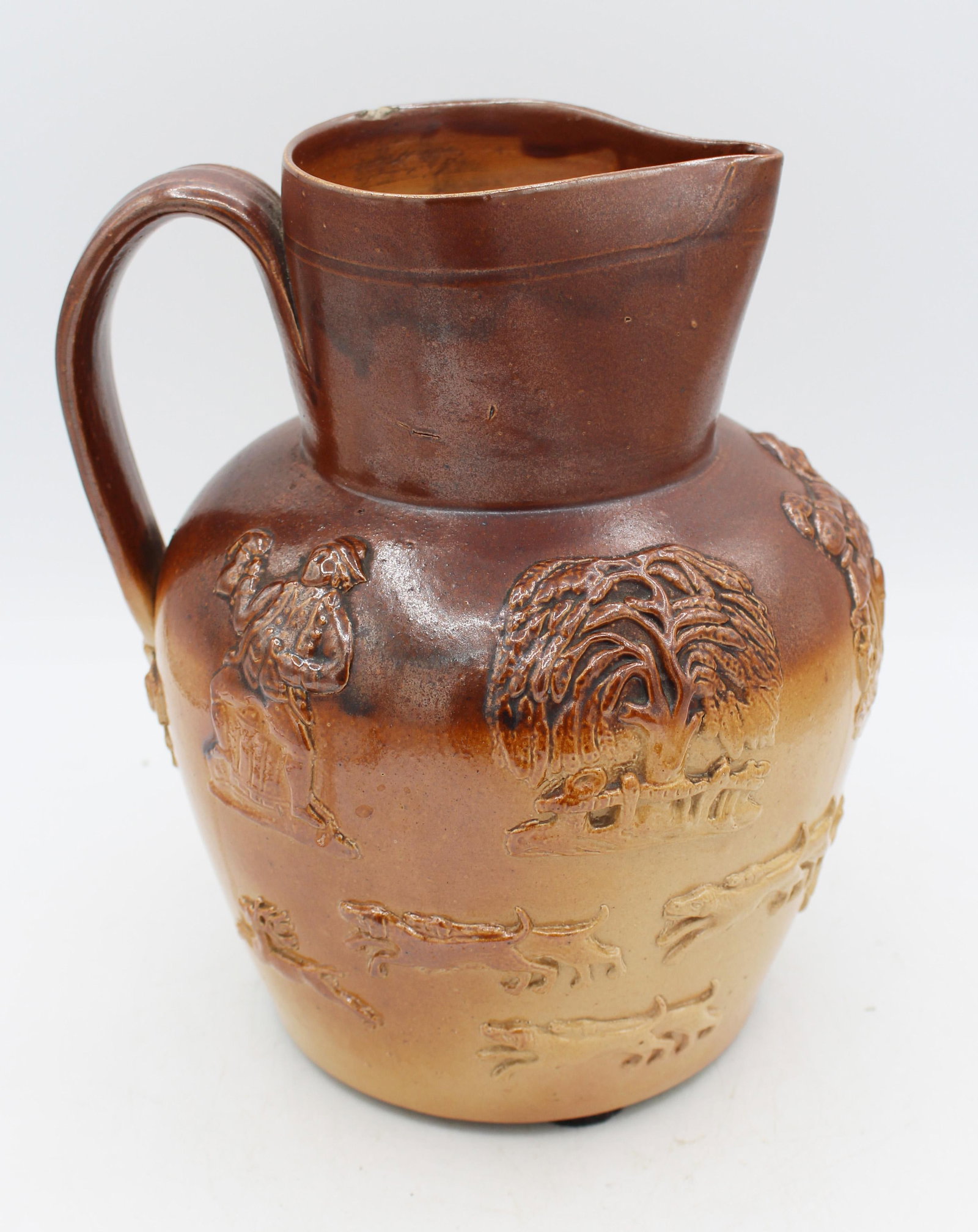 Late 19th Century Royal Doulton, Lambeth, London Stoneware Jug - 3