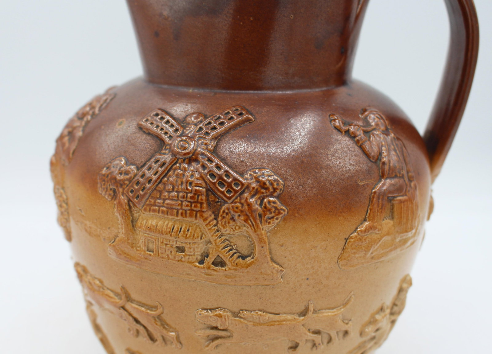 Late 19th Century Royal Doulton, Lambeth, London Stoneware Jug - 5