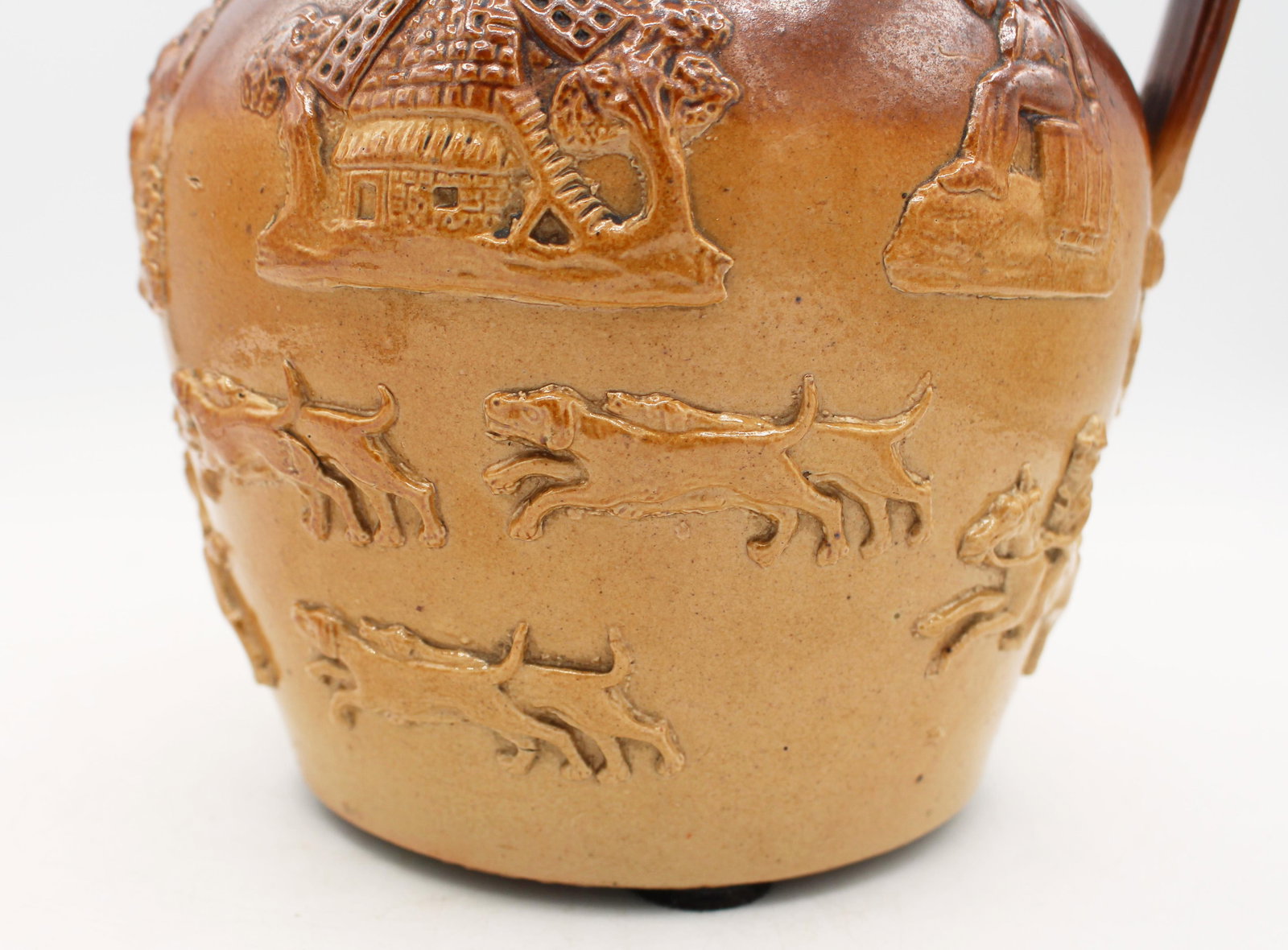Late 19th Century Royal Doulton, Lambeth, London Stoneware Jug - 8