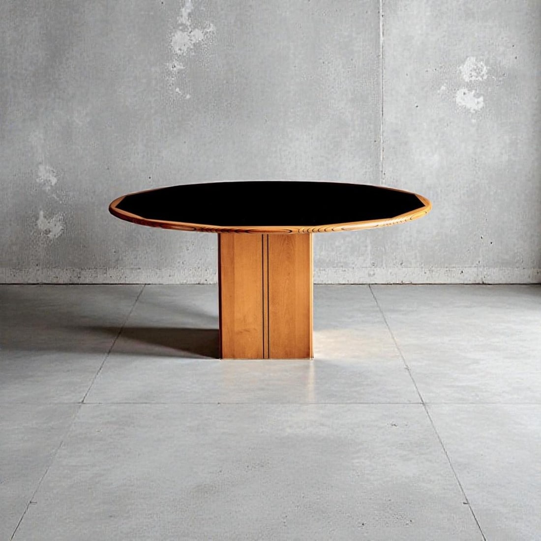 Afra and Tobia Scarpa for Maxalto Africa Round Dining Table - 3