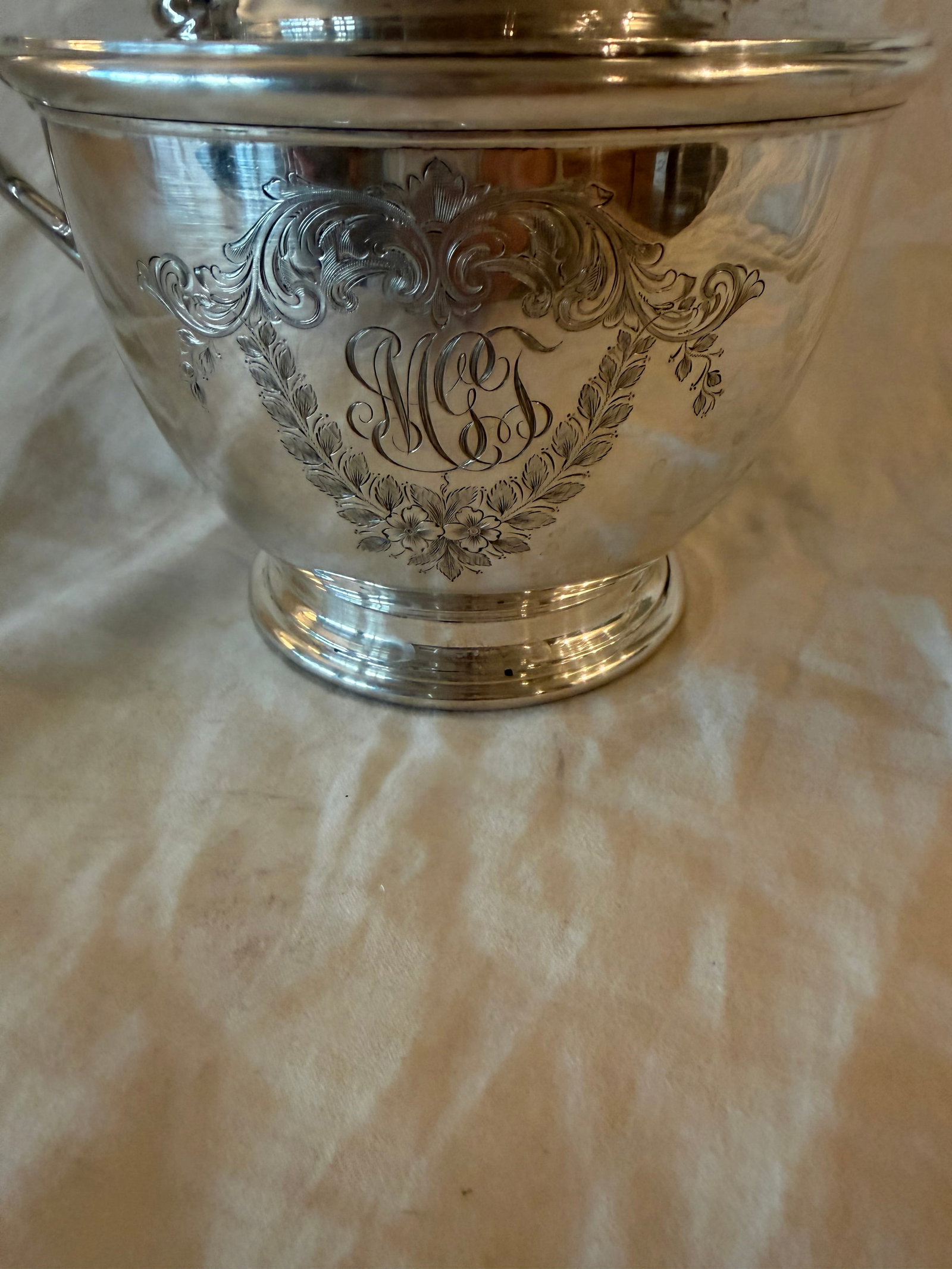 Early 20th Century Spaulding & Co. Sterling Silver Pitcher - 3