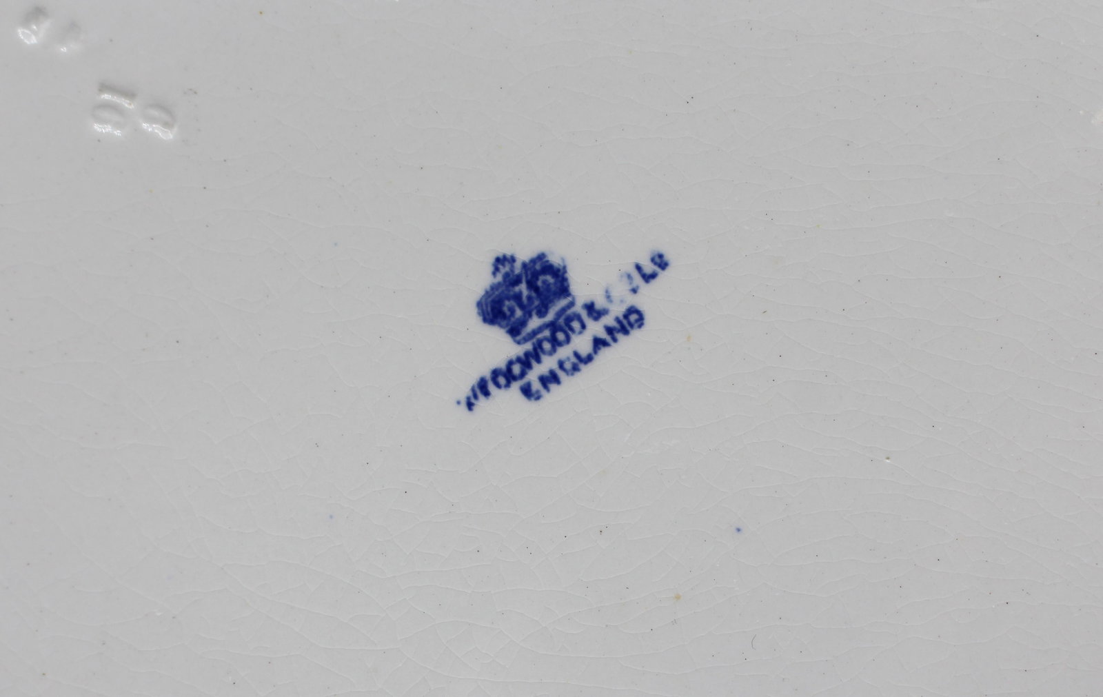 English C. 1900-1910 Wedgwood Blue Willow Pattern Platter - 4