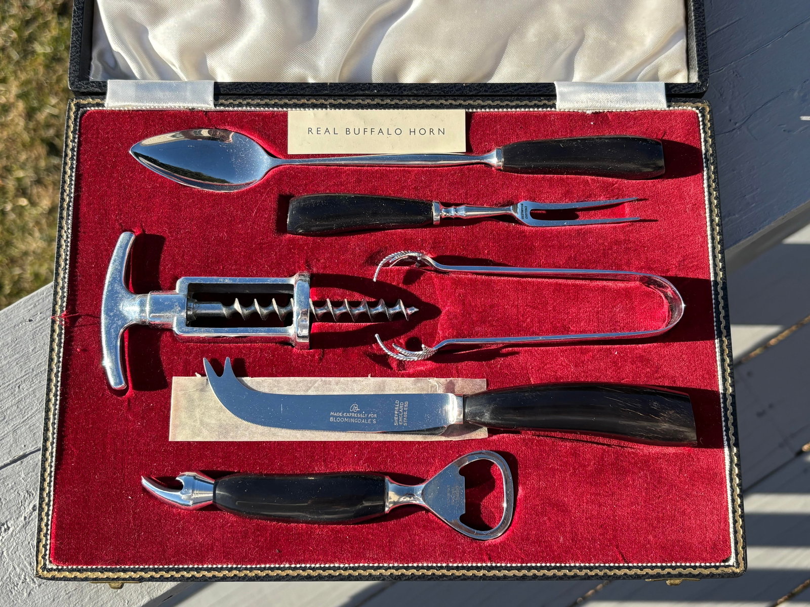 Mid 20th Century Mid-Century Bloomingdales New-in-Box Cocktail Serving Set in Box - 4