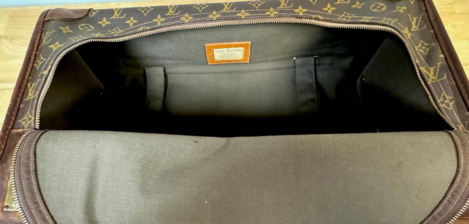 Vintage Louis Vuitton Canvas & Leather Monogram Diminutive Suitcase, Circa 1970s - 3