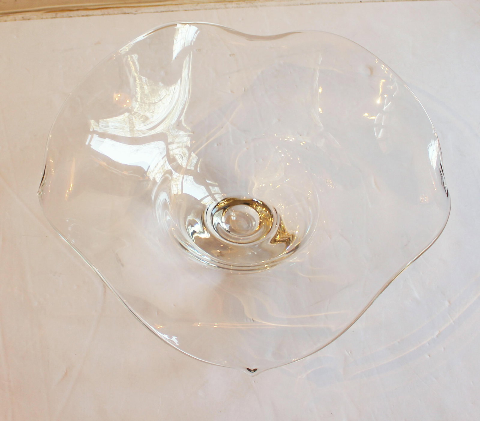 Circa 2008 Massive Scale Steuben Custom Made Centerpiece Bowl - 2