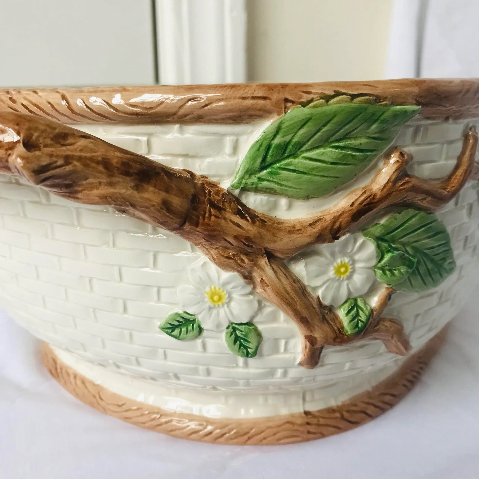 1990 Fitz & Floyd 3 1/2 Qt Basket - 2