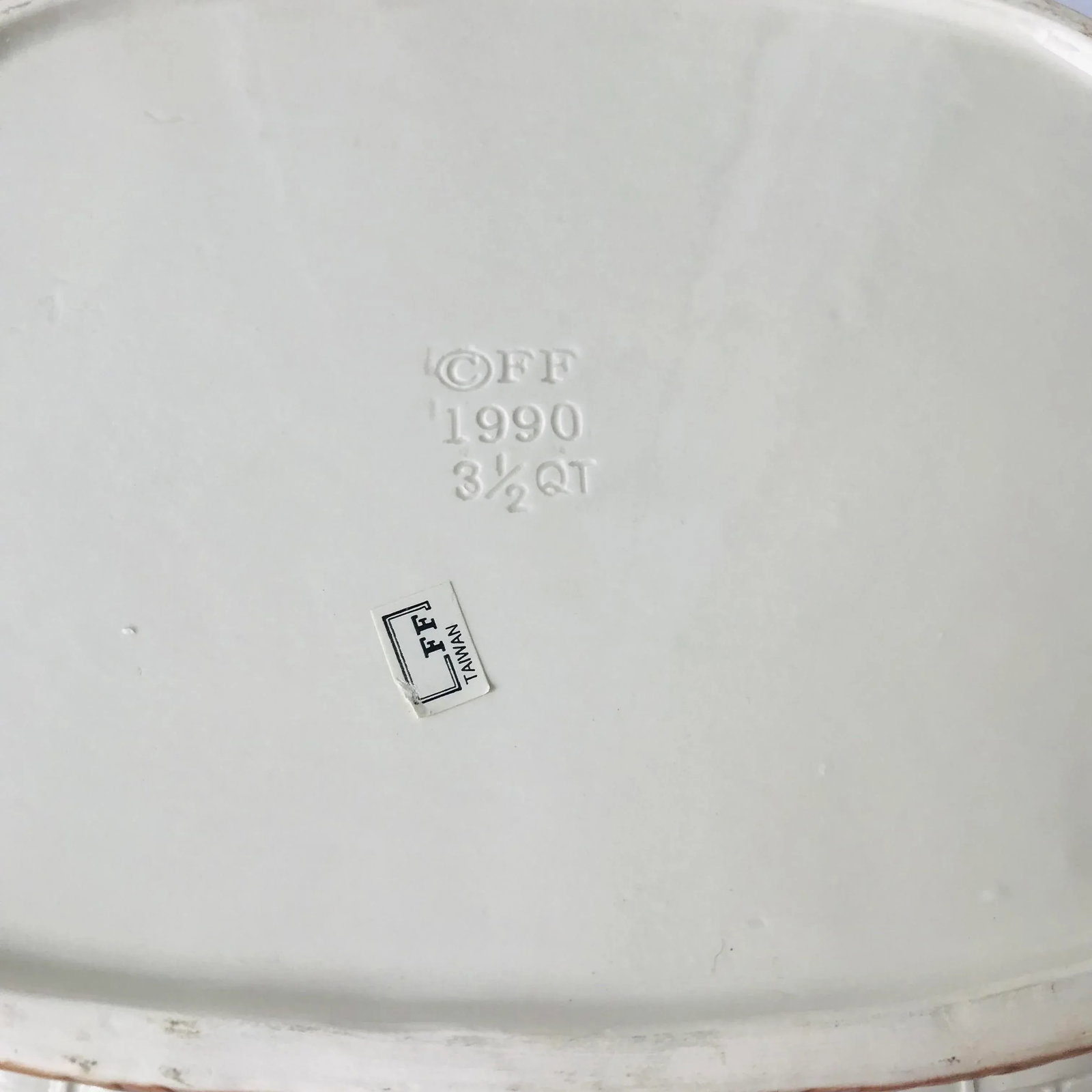 1990 Fitz & Floyd 3 1/2 Qt Basket - 5
