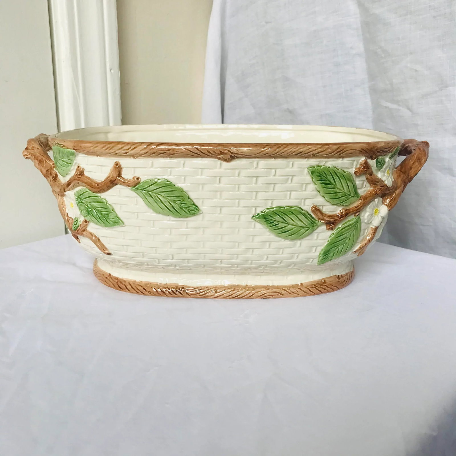 1990 Fitz & Floyd 3 1/2 Qt Basket - 7