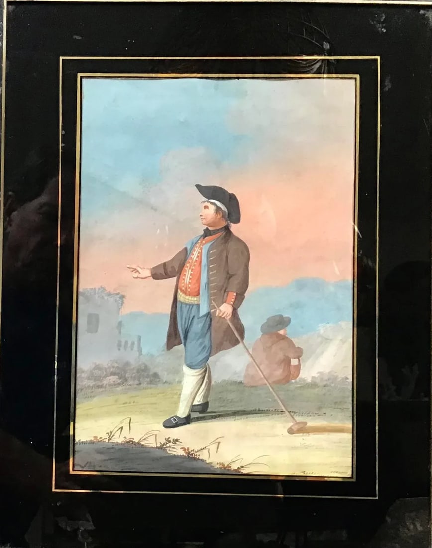 Early 19th Century Neapolitan Gouache on Paper - Set of 3 - 4