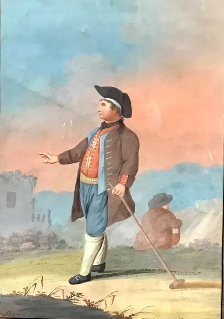 Early 19th Century Neapolitan Gouache on Paper - Set of 3 - 5