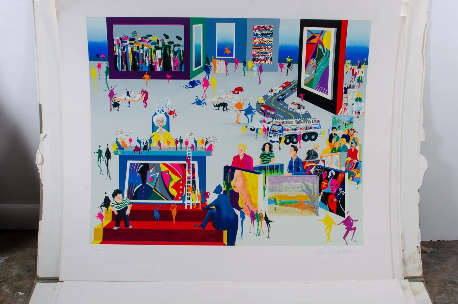 Leo Posillico Serigraphs - Lot of 17 - 11