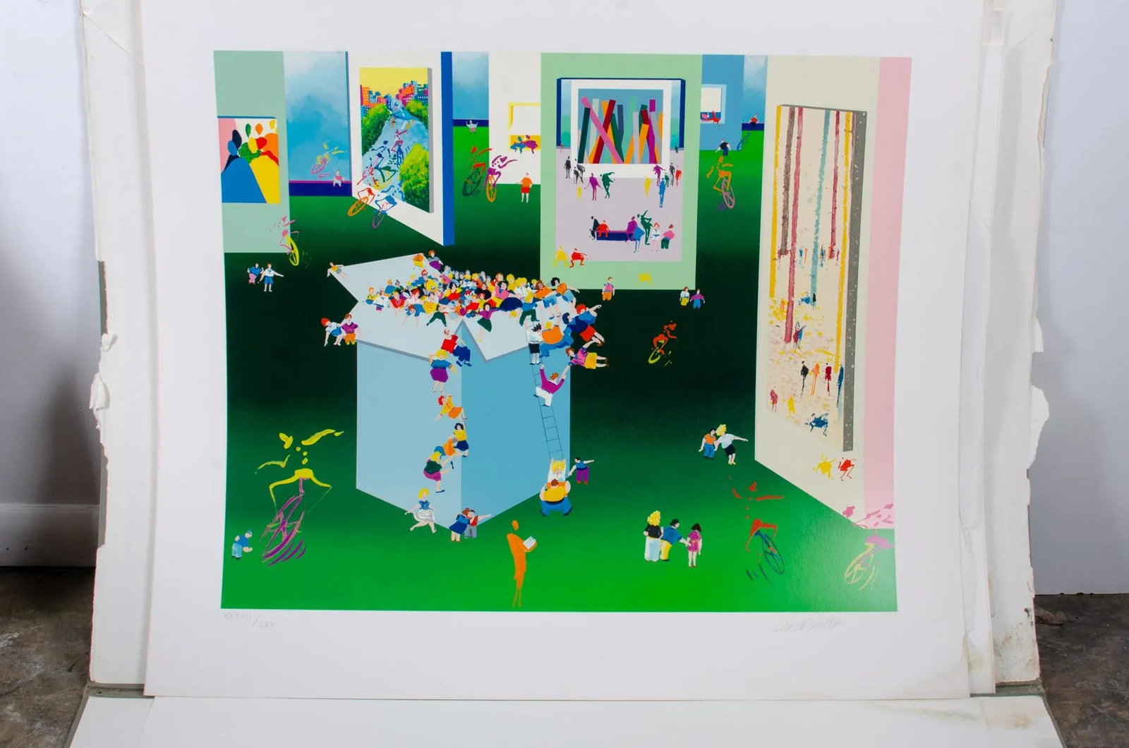 Leo Posillico Serigraphs - Lot of 17 - 2