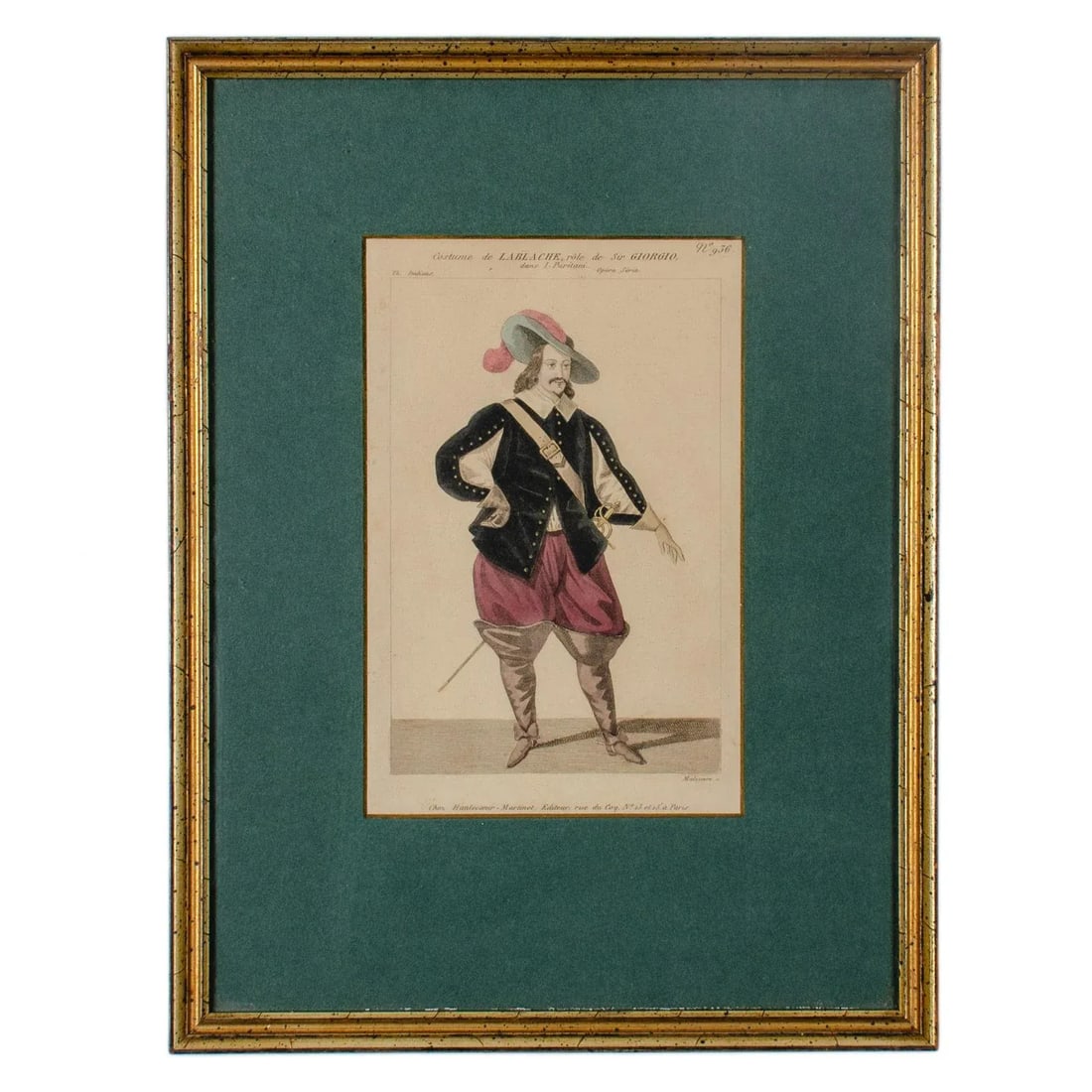 French Costume Engravings, Martinet C.1830s - a Pair - 2