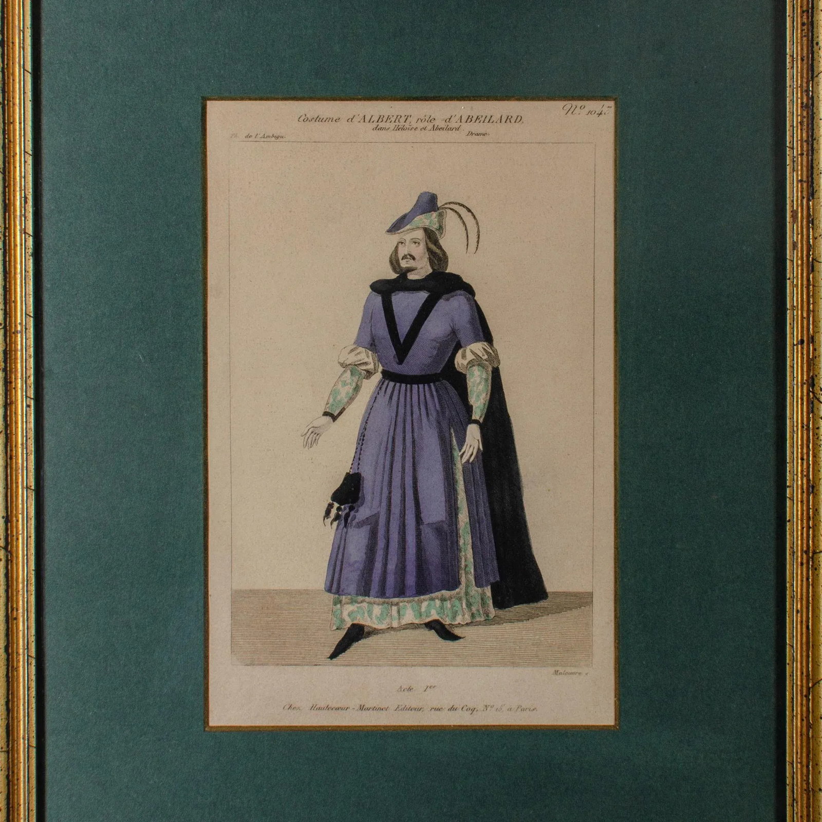 French Costume Engravings, Martinet C.1830s - a Pair - 6