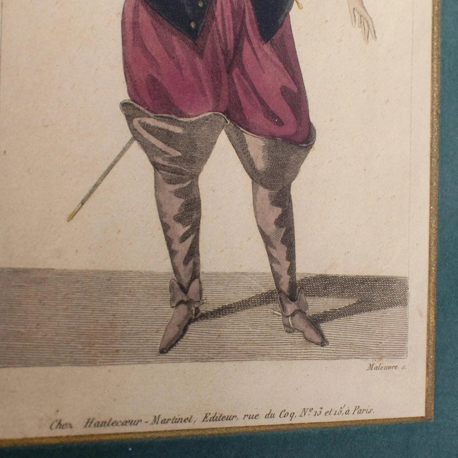 French Costume Engravings, Martinet C.1830s - a Pair - 7