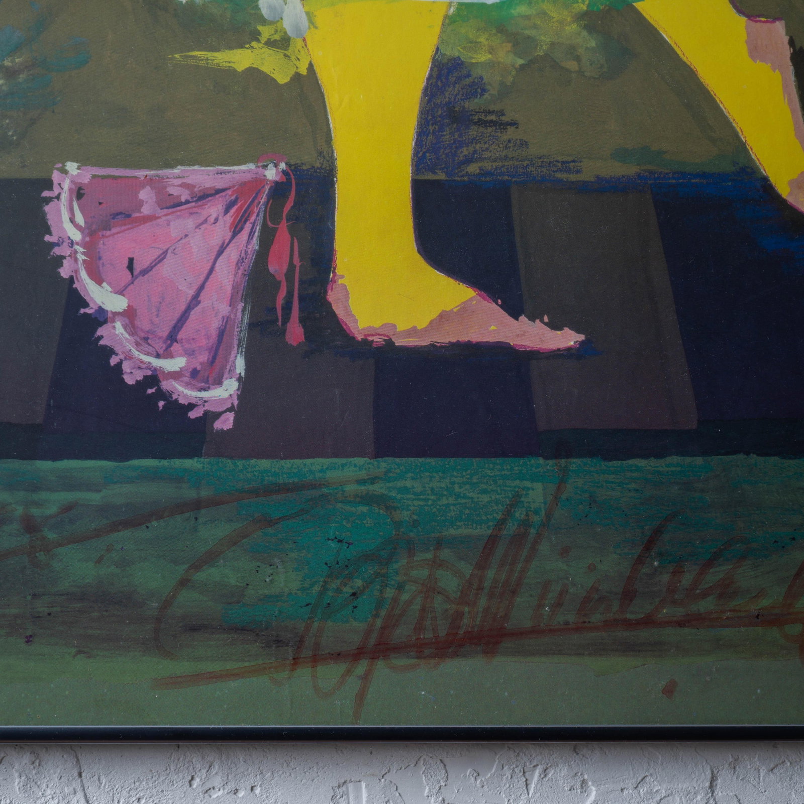 BjÃ¸rn Wiinblad Royal Danish Ballet Poster, Signed, 1988 - 6