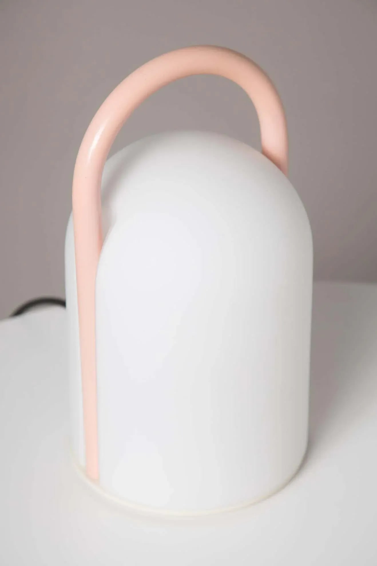 1980s Romolo Lanciani 'Tender' Glass Table Lamp for Tronconi - 6
