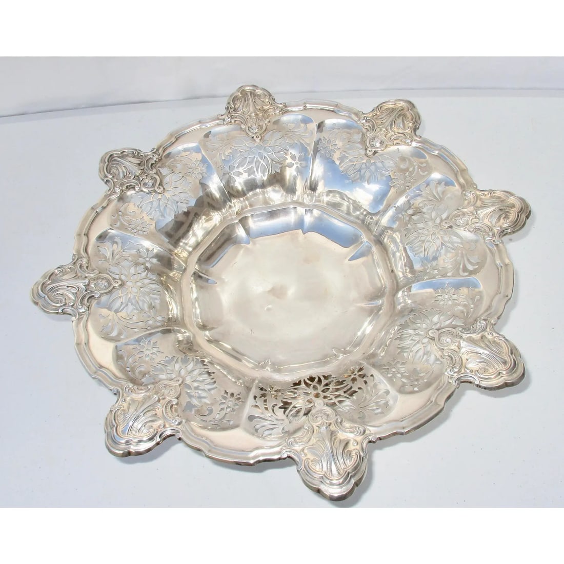 Sterling Silver Antique Serving Dish by Gorham 1909--32 Ounce - 3