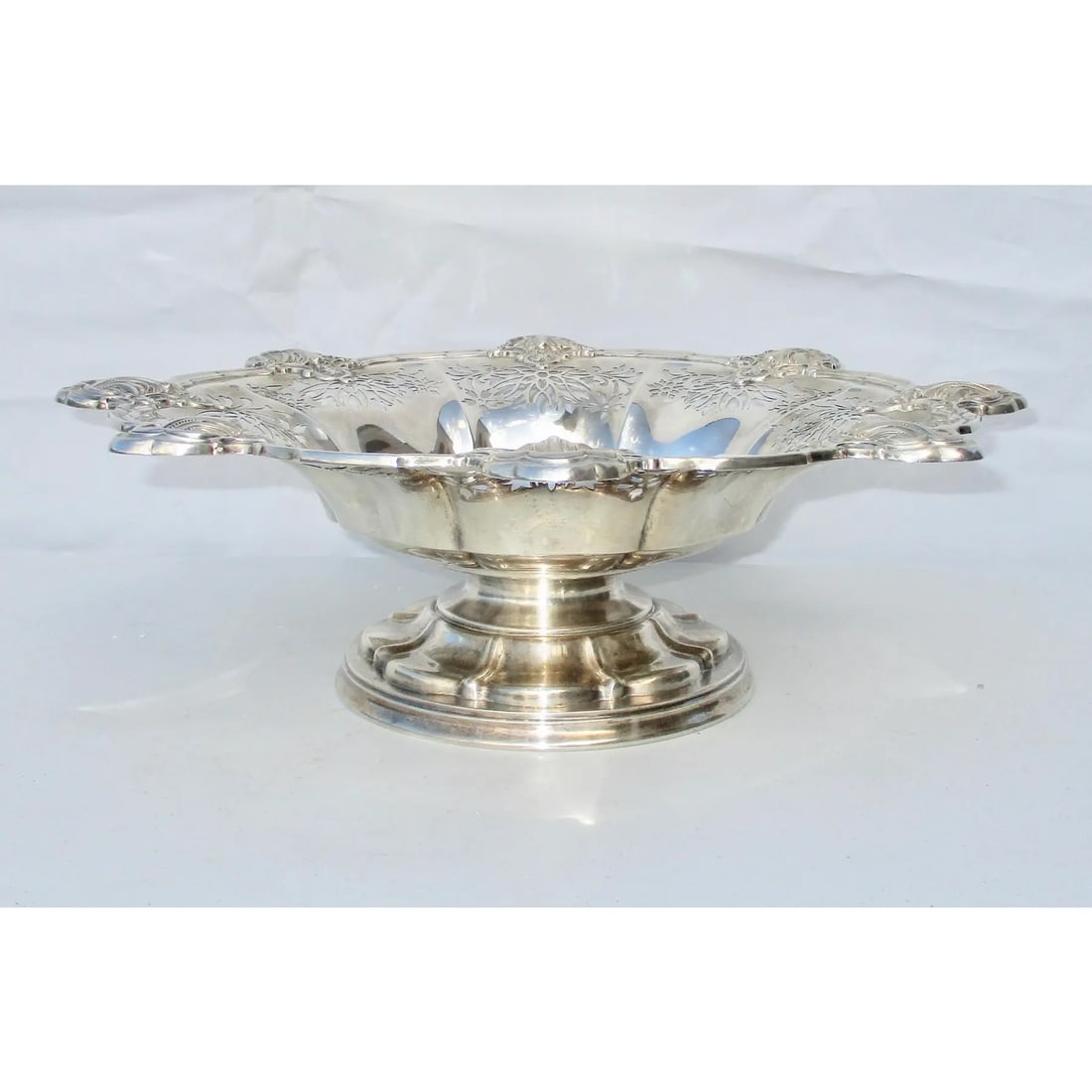 Sterling Silver Antique Serving Dish by Gorham 1909--32 Ounce - 4