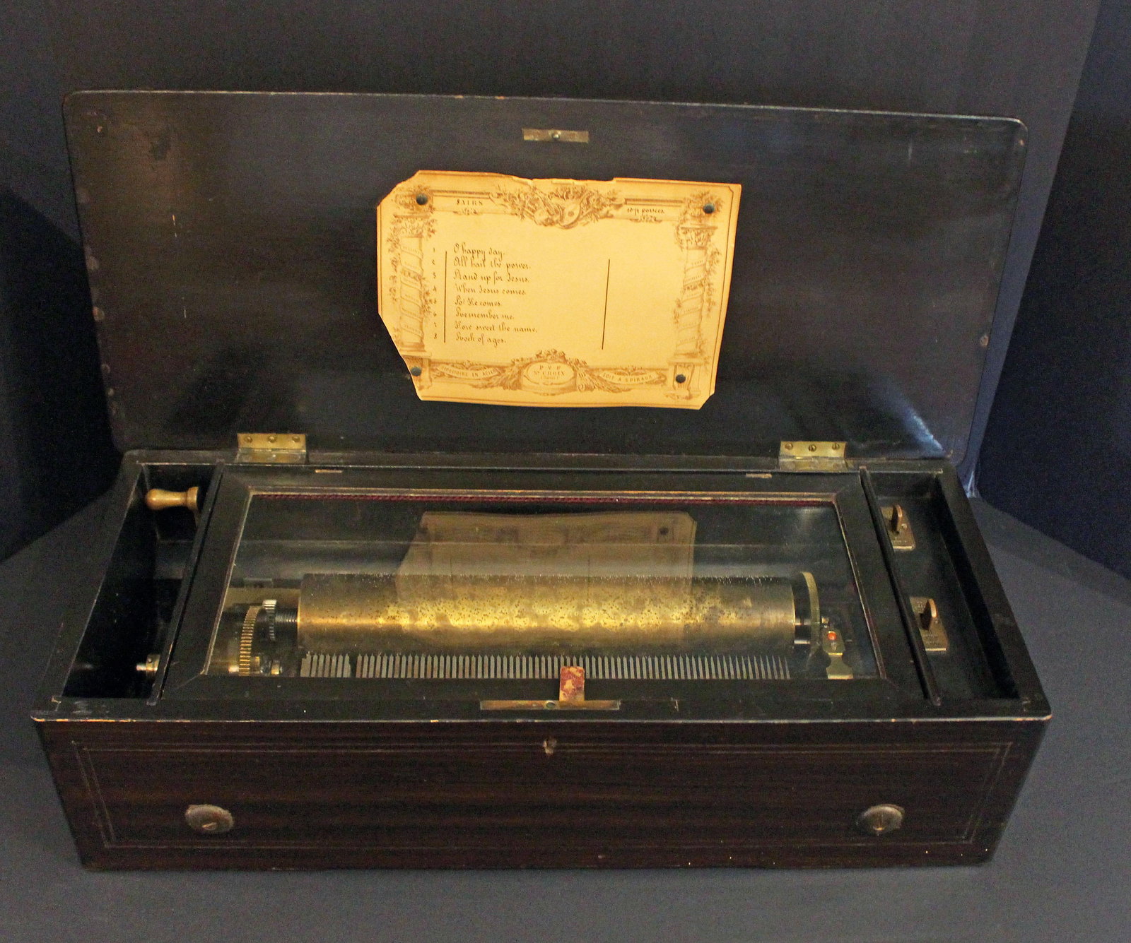Late 19th Century Swiss Music Box by Paillard, Vaucher & Fils - 2