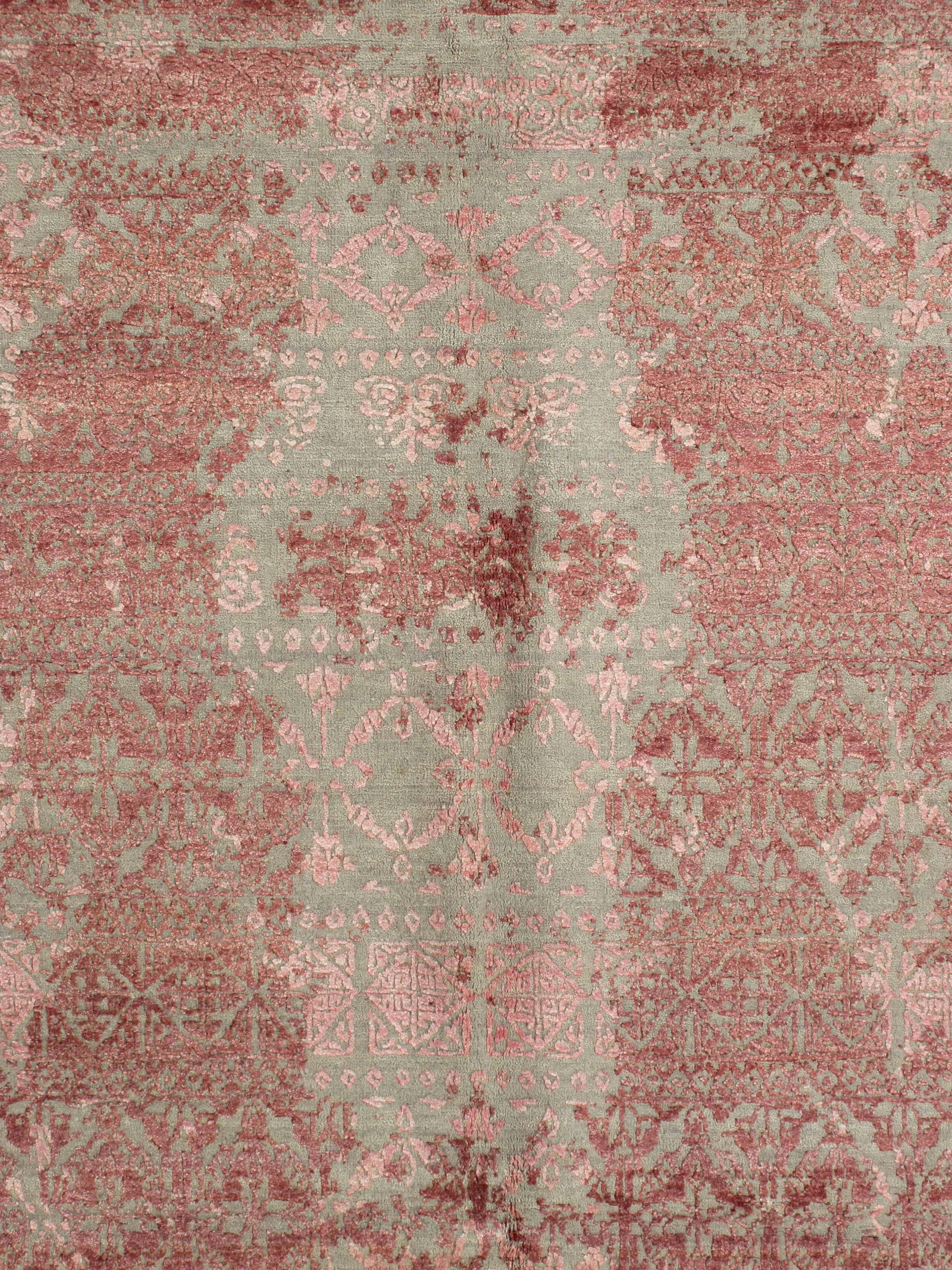 1980s Hand-Knotted Persian-Style Contemporary Rug 9'1" X 12'2" - 3