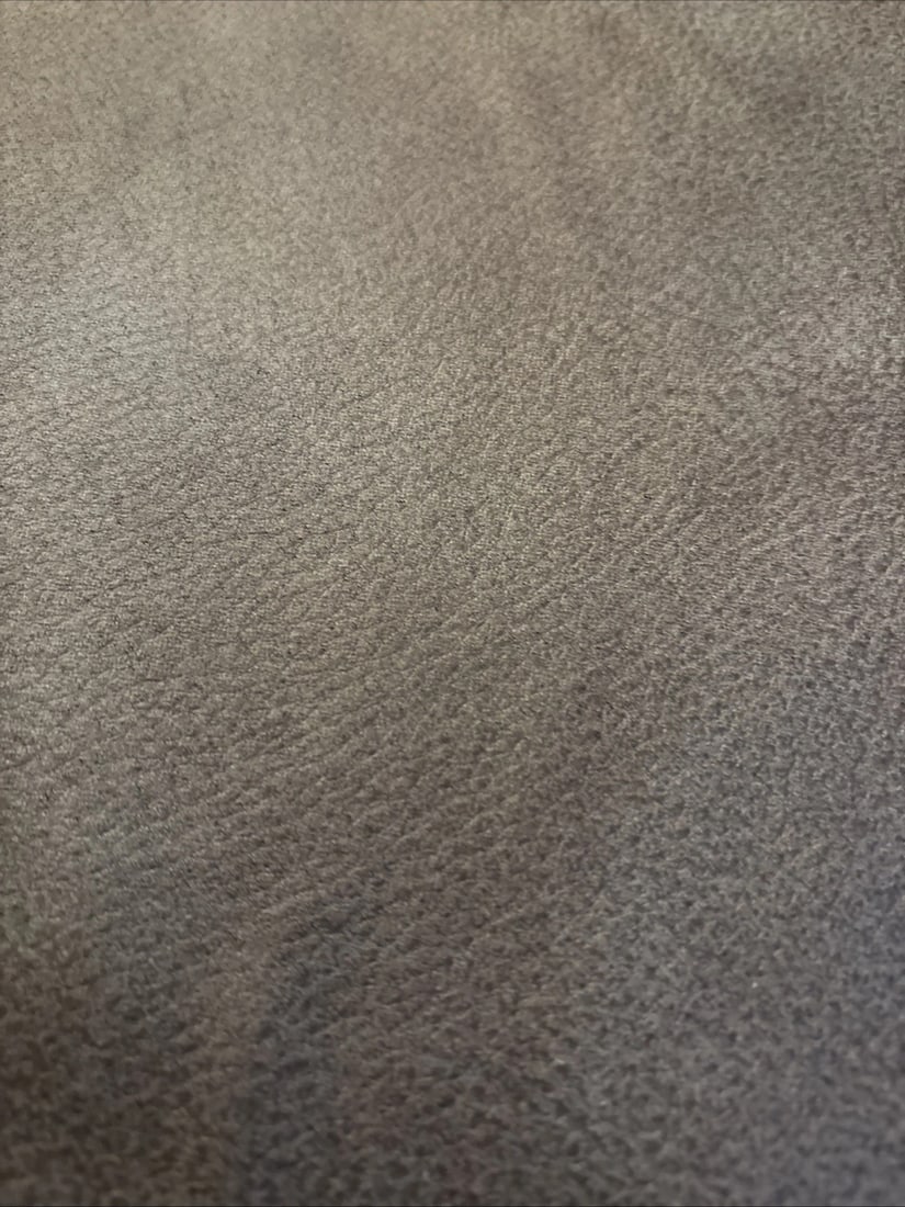 Arhaus Eco Leather Upholstery Fabric – Eagle Cres Mushroom – 6 Yards - 2