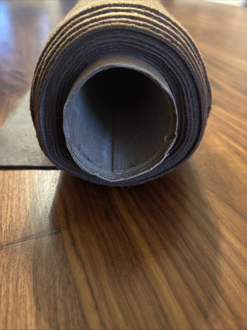 Arhaus Eco Leather Upholstery Fabric – Eagle Cres Mushroom – 6 Yards - 7