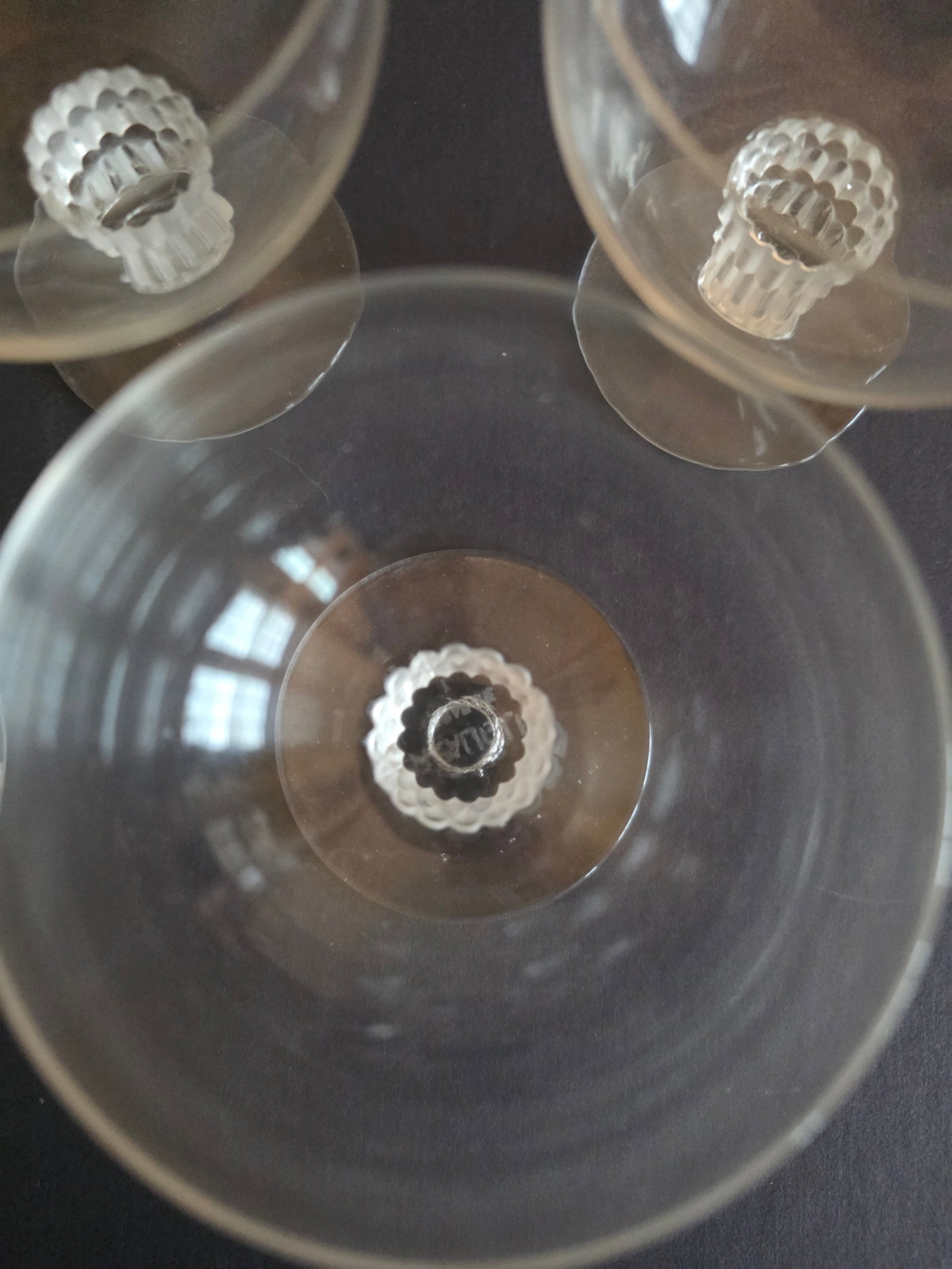 1930s Lalique Art Deco "Bamboo" Pattern Cordials Set of Eight - 10
