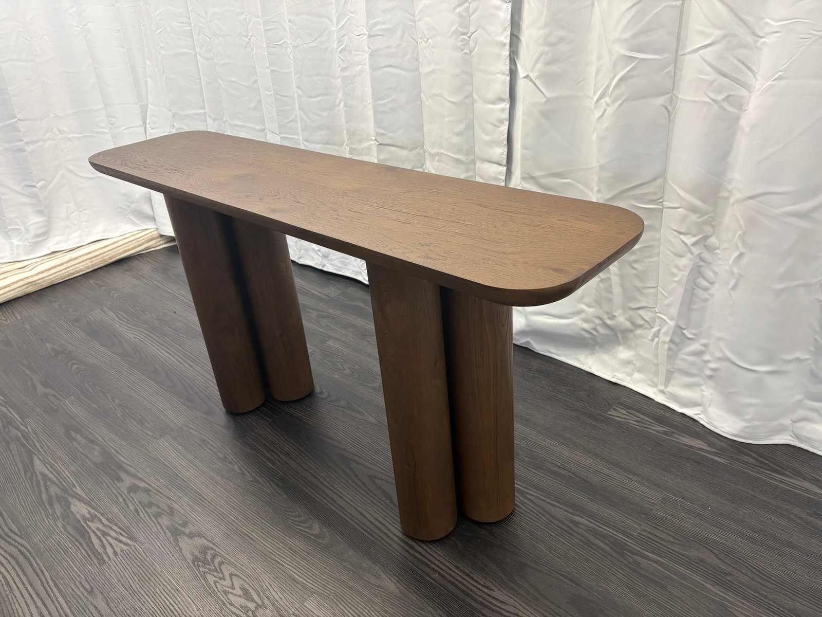Rh Oslo Cylinder Console Table "” 60" - 16