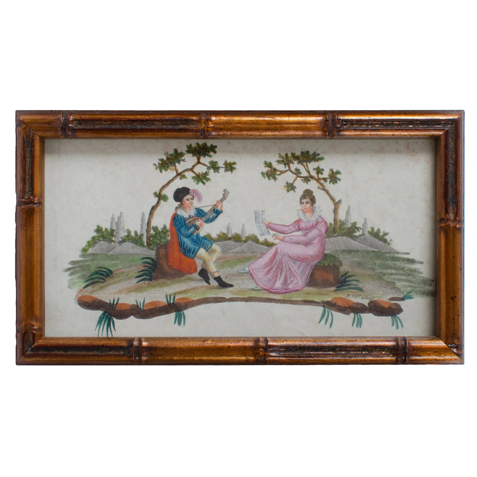 18th Century Sheet Music Engravings - Set of 3 - 4