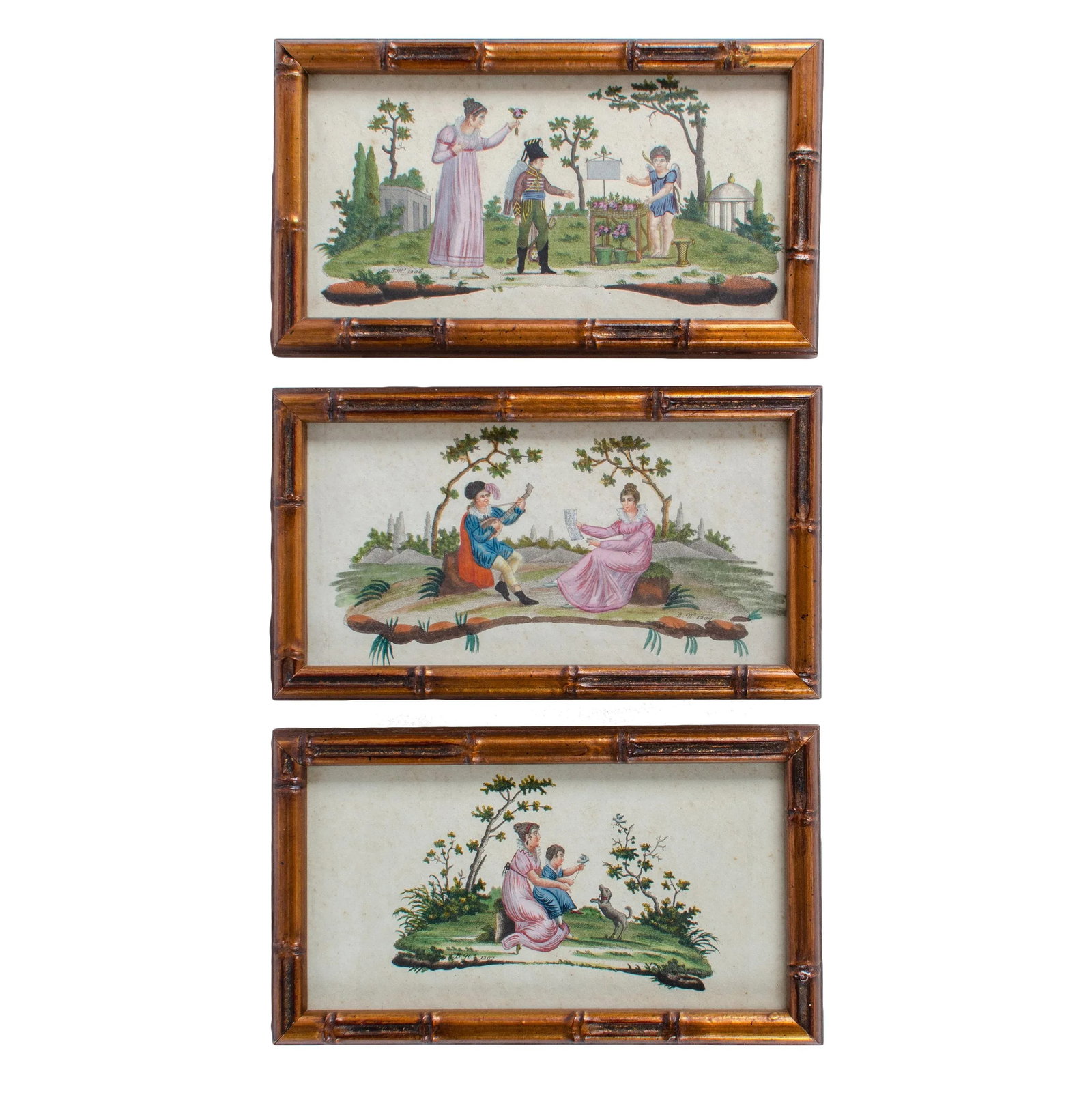18th Century Sheet Music Engravings - Set of 3 - 6