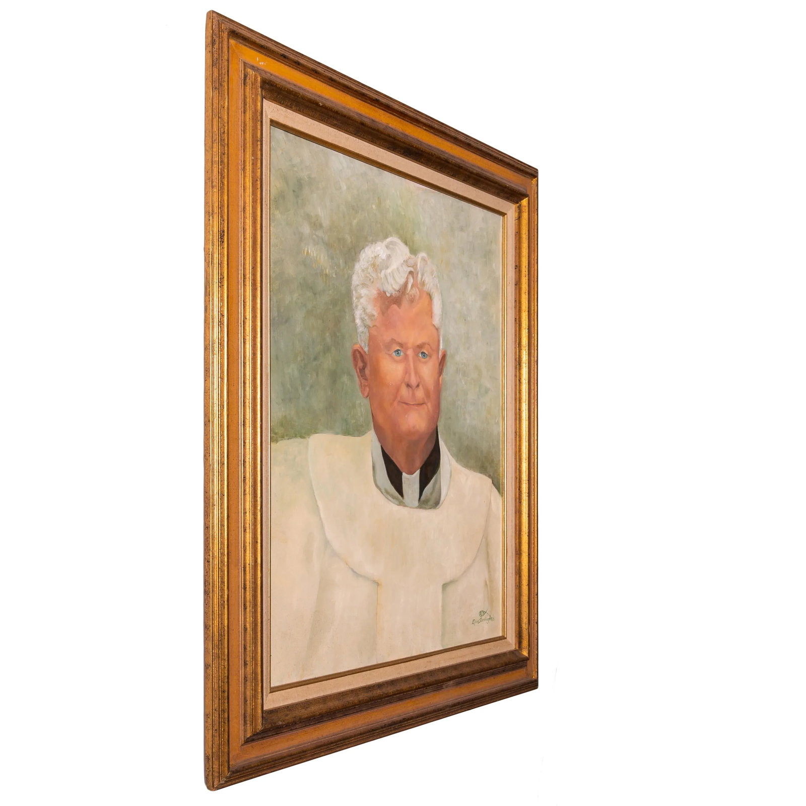 Catholic Priest Portrait Sterling Reis - 3