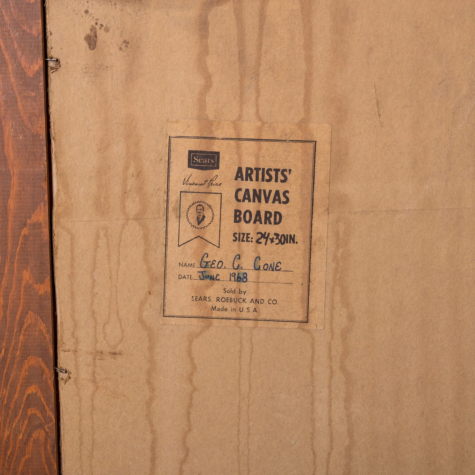 George Cone Still Life Painting, 1968 - 6