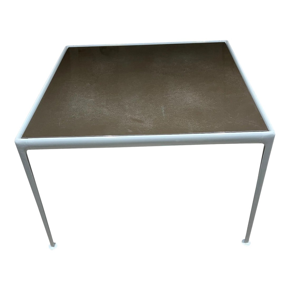 1966 Vintage Richard Schultz for Knoll Patio Dining Table Outdoor Collection: AMBIANIC presents 1966 Vintage Richard Schultz for Knoll Patio Dining Table Outdoor Collection Metal Table by Richard Schultz, Patio Dining Table for KNOLL 1966 "Outdoor Collection". Knoll 1960s. No l