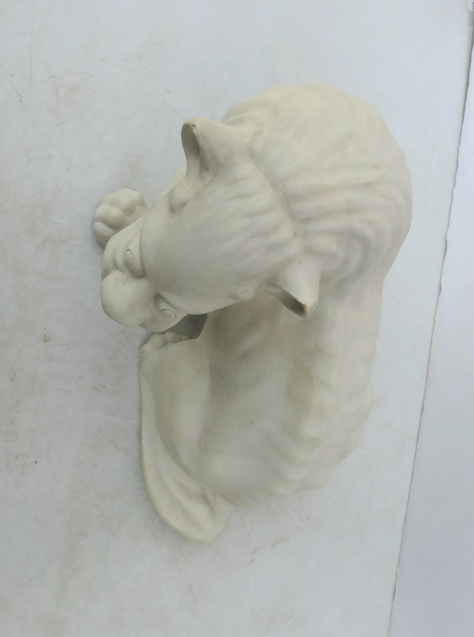 Late 20th Century Chinese Porcelain Bisque Foo Dog - 8