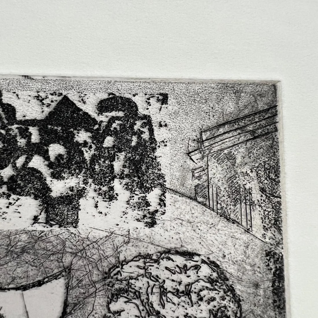 Aesthetic Battle 7/16 Signed P. Schaewe Print Artwork on Paper - 6