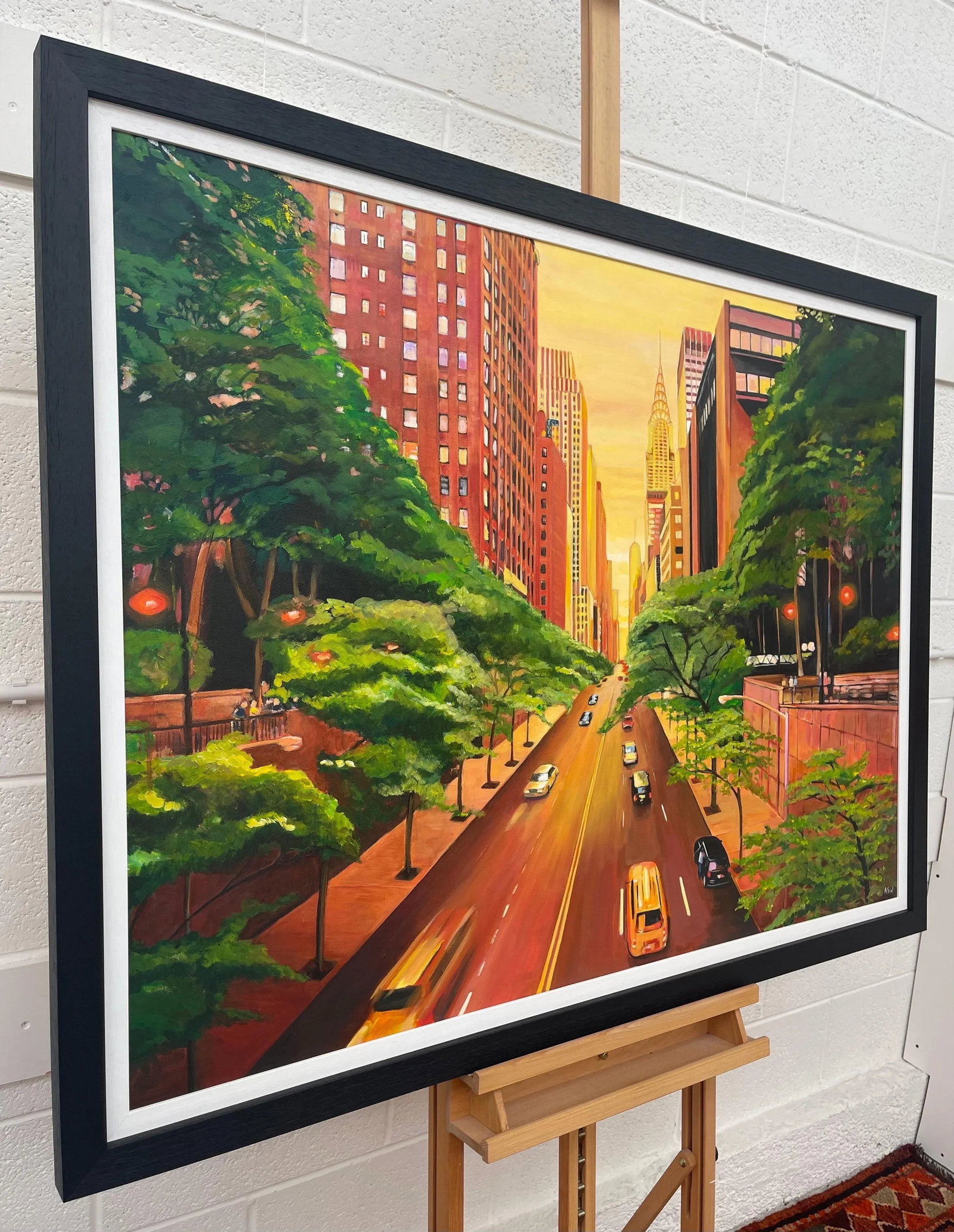 The Chrysler Building 42nd Street New York City - Unique Original Art by Contemporary British Artist - 8