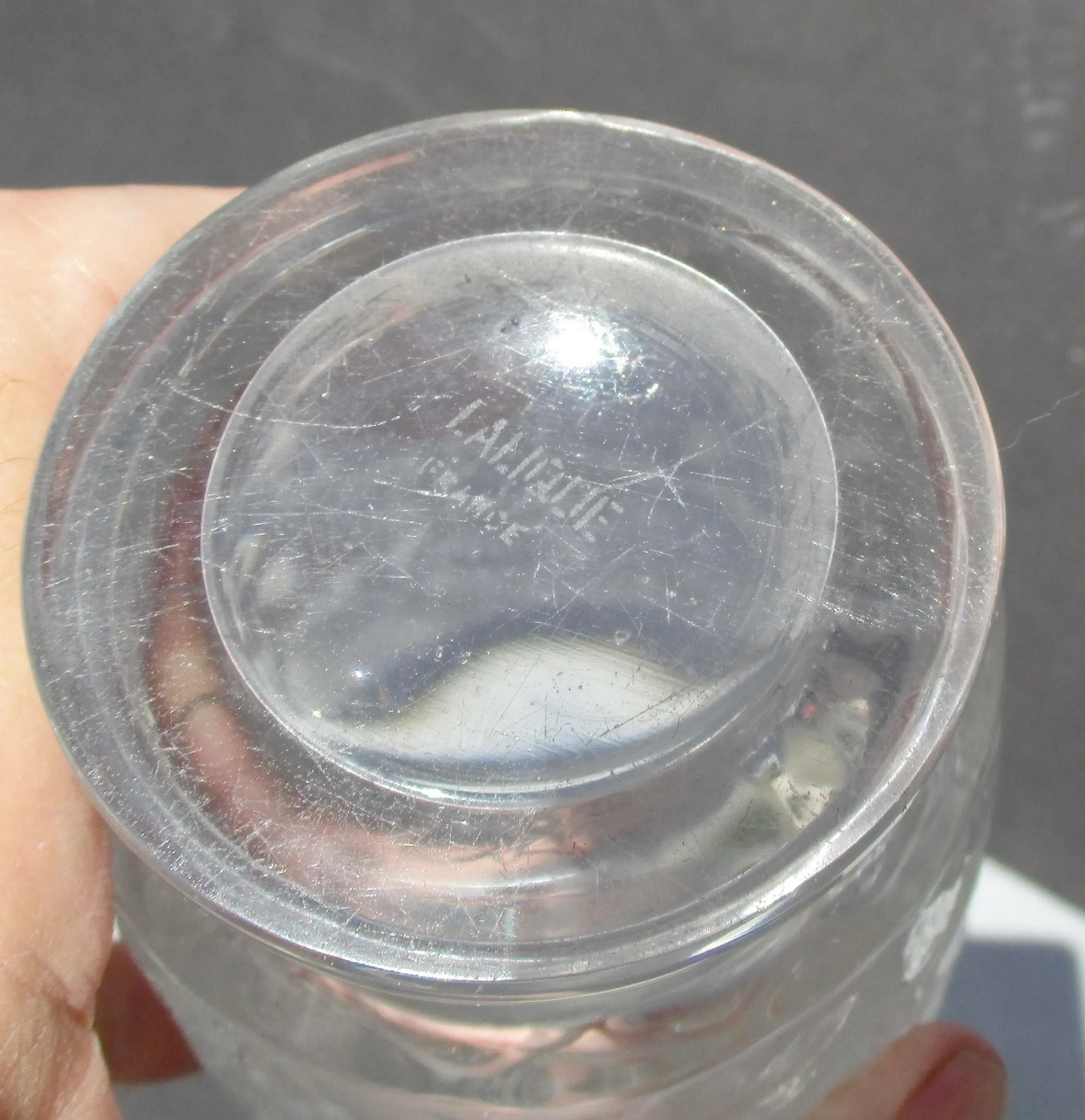 Lalique Crystal Deauville Vase Circa 1950s' - 4