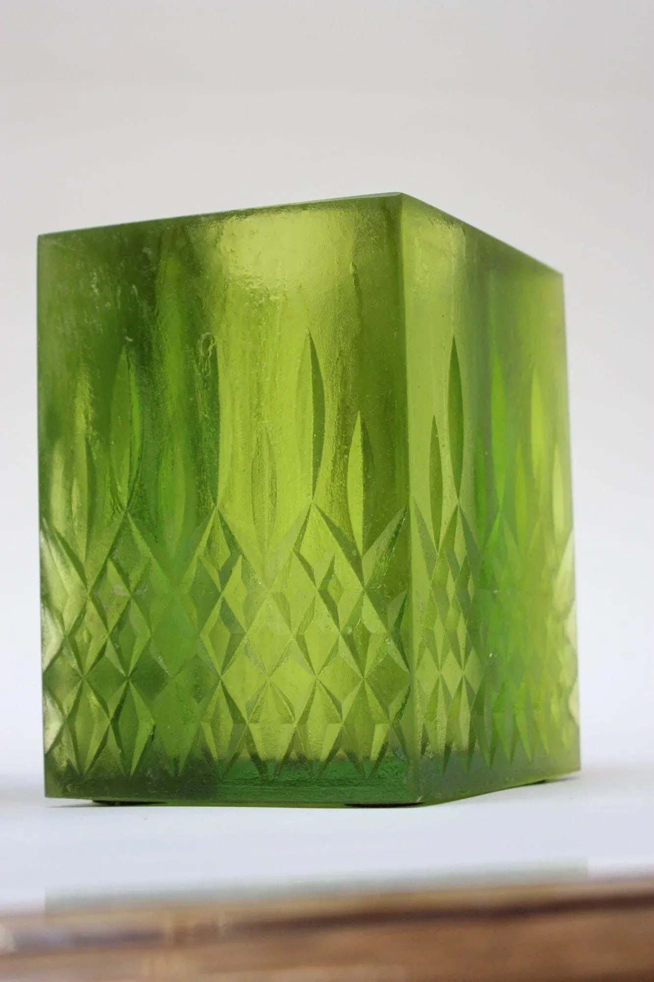 Mid-Century Modern Sascha Brastoff Cast Resin Vases / Candle Holders - Set of 4 - 5