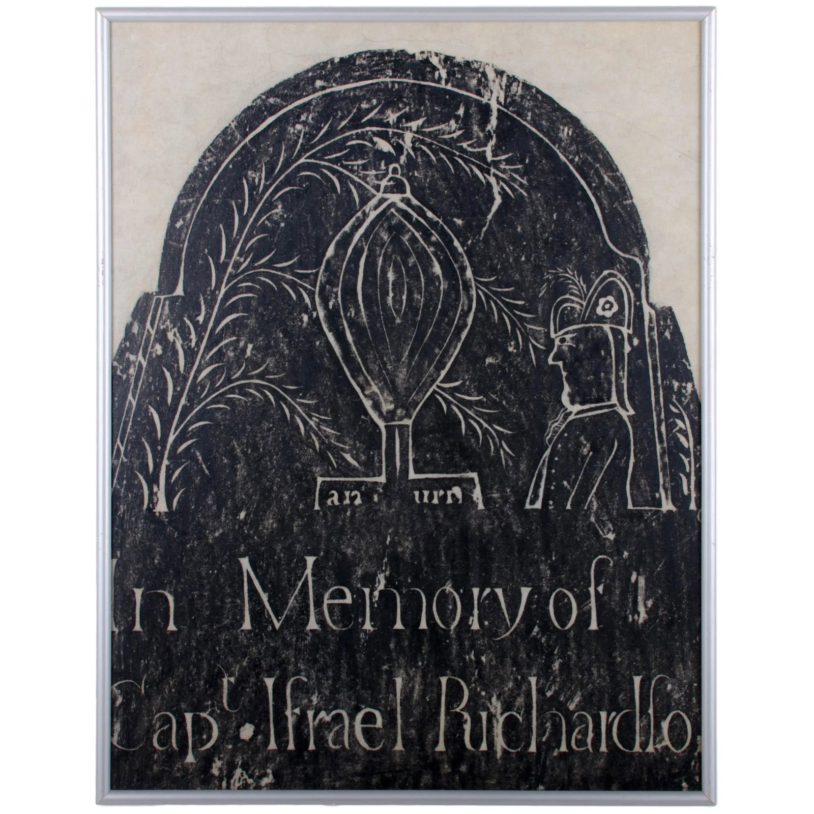 Early New England Gravestone and Marker Rubbings - Set of 3 - 4