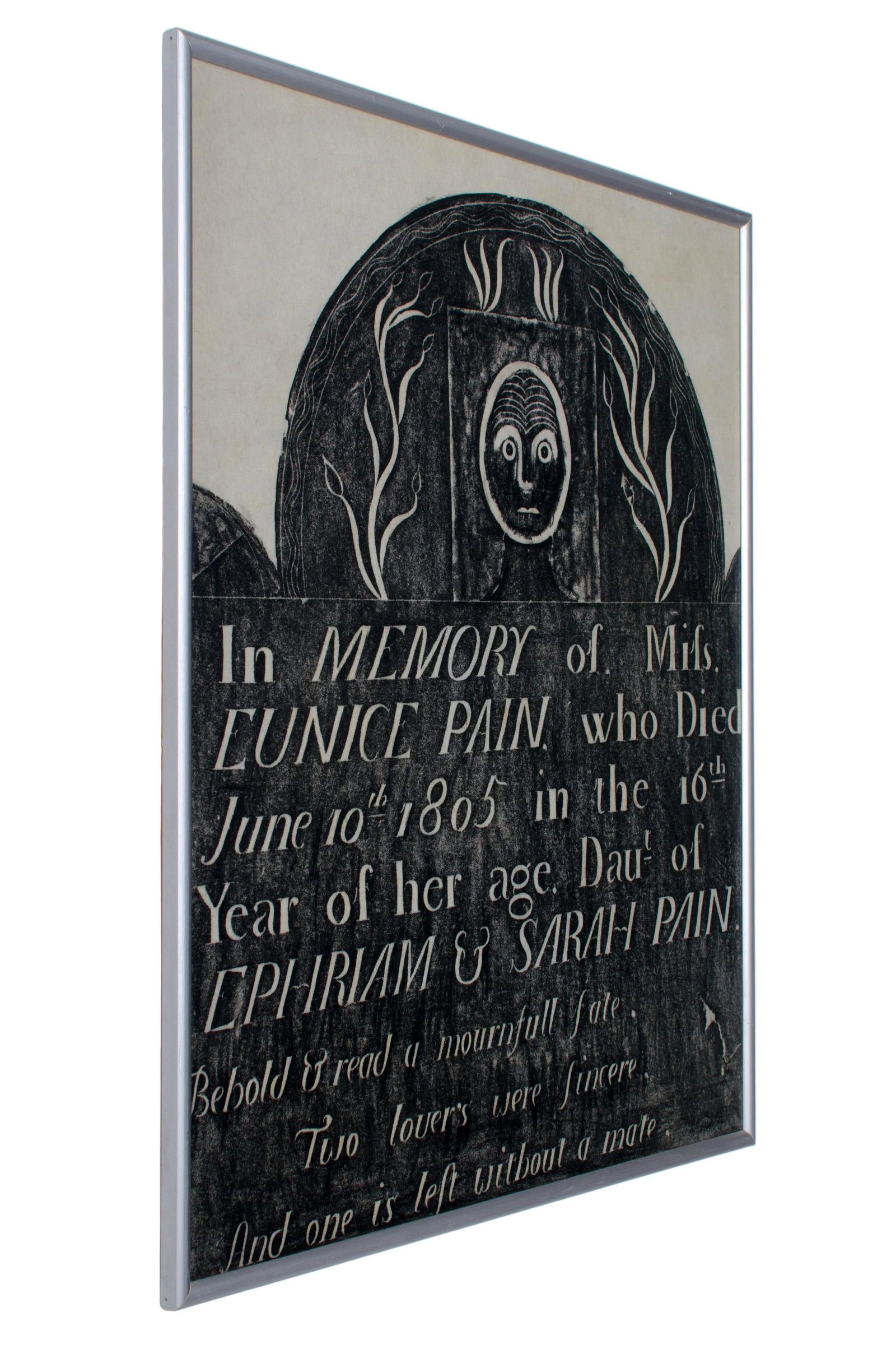 Early New England Gravestone and Marker Rubbings - Set of 3 - 5