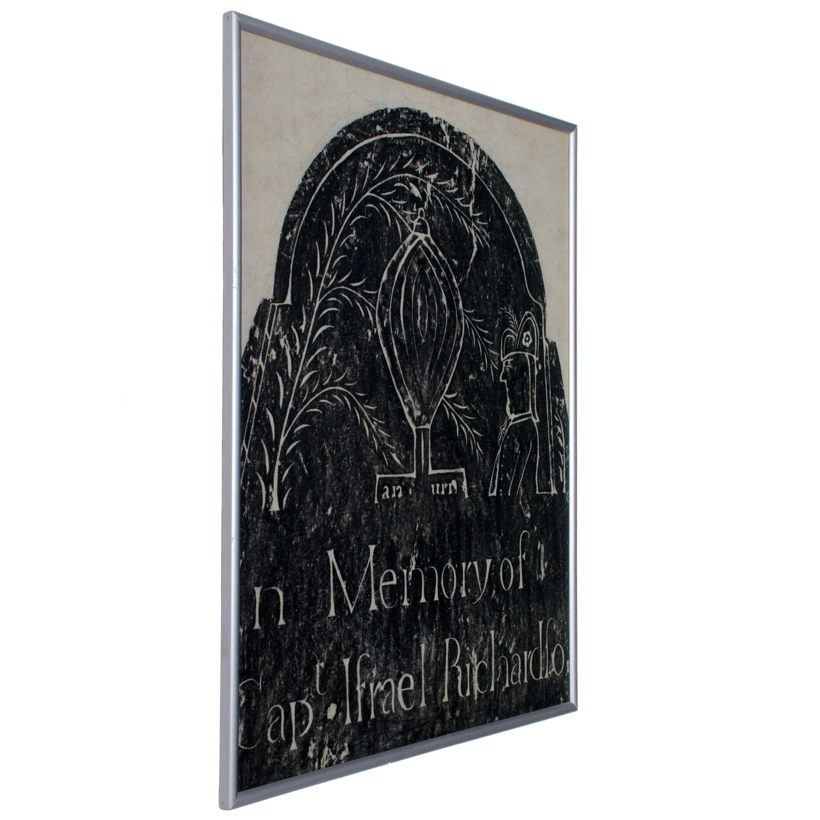 Early New England Gravestone and Marker Rubbings - Set of 3 - 7