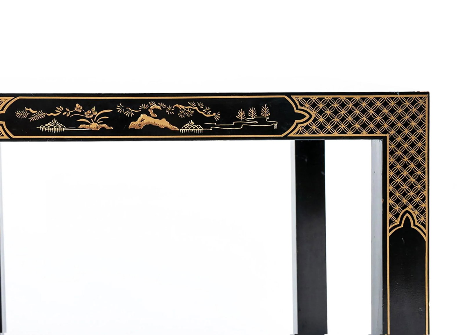 Vintage Pair of Drexel "Etcetera" Lacquered Chinoiserie Tables - 7